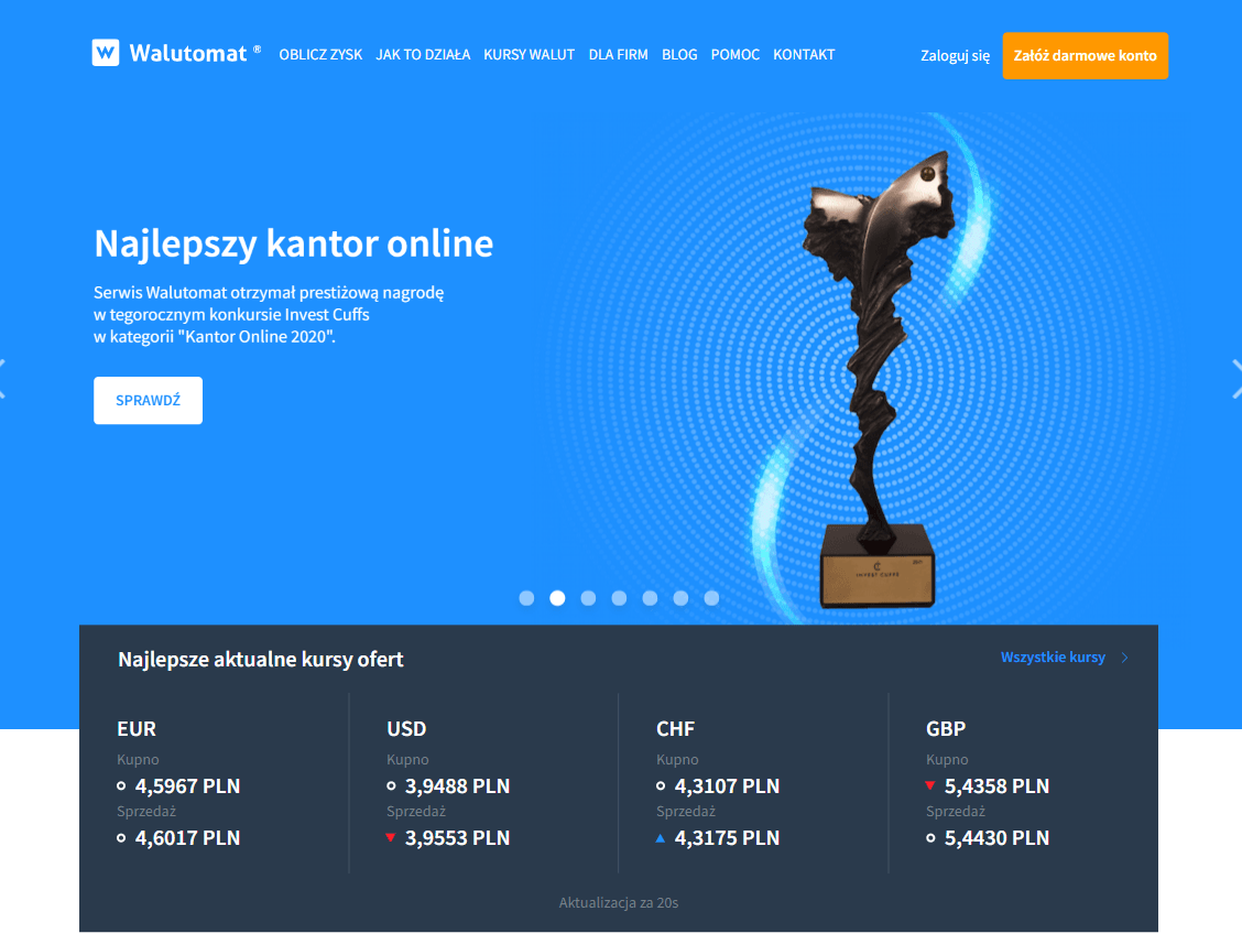 Co to jest Walutomat opinie o kantorze online