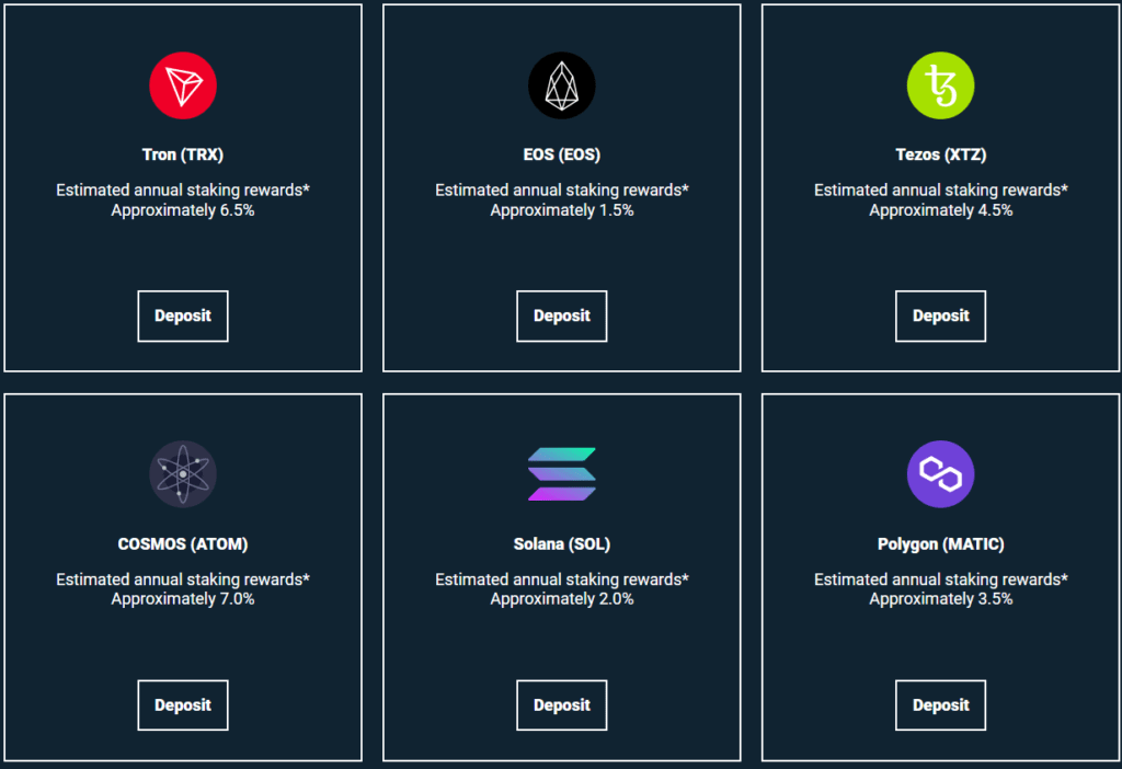 bitfinex staking