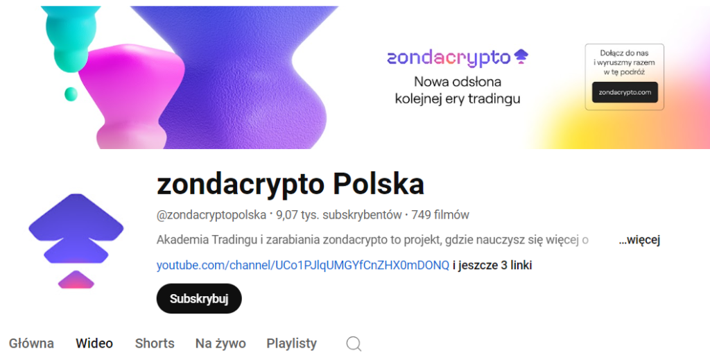 zondacrypto kanał