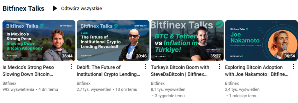 bitfinex kanał